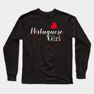 Portuguese girl Long Sleeve T-Shirt